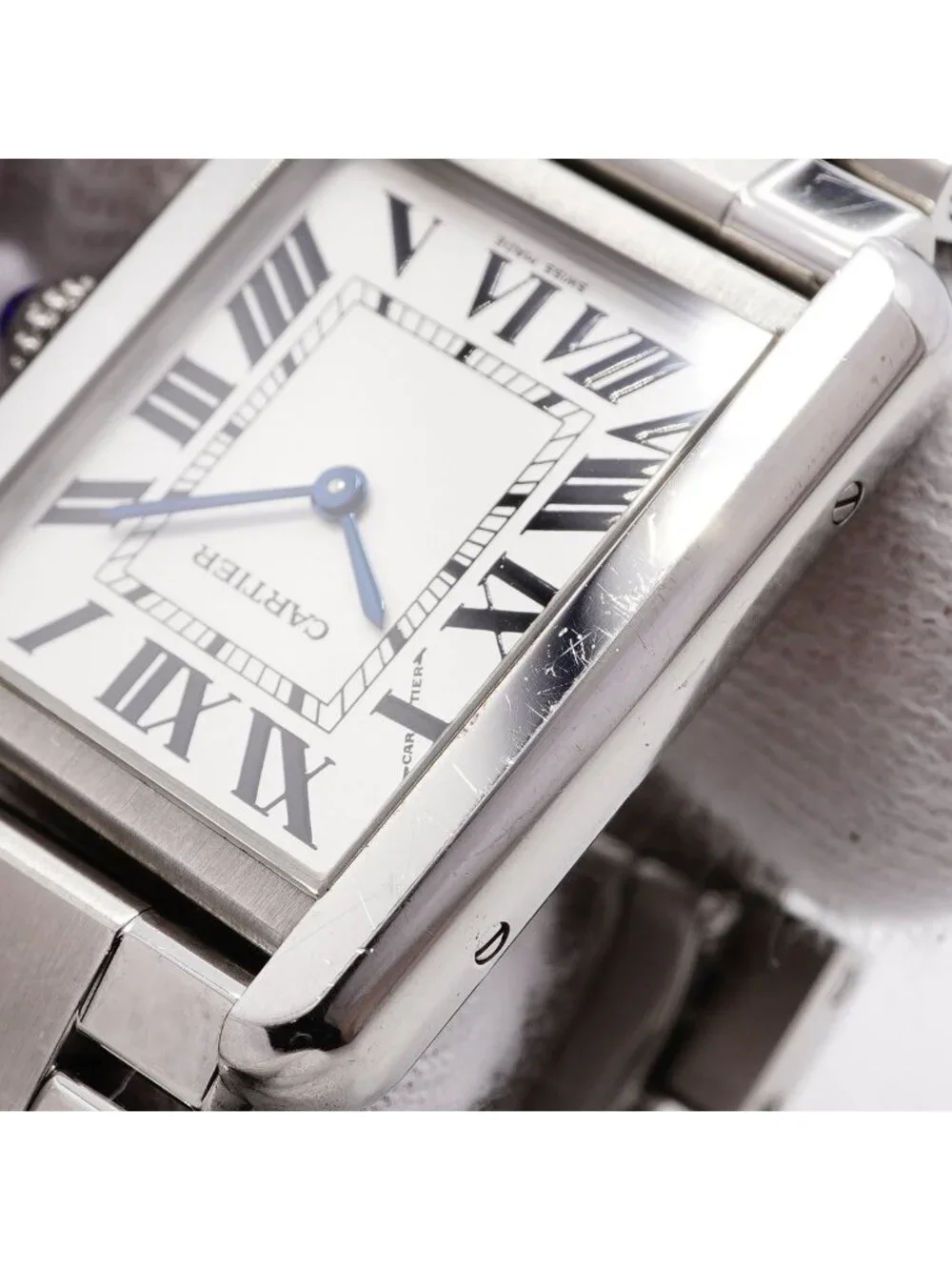 Cartier Tank Solo SM Silver Dial Watch